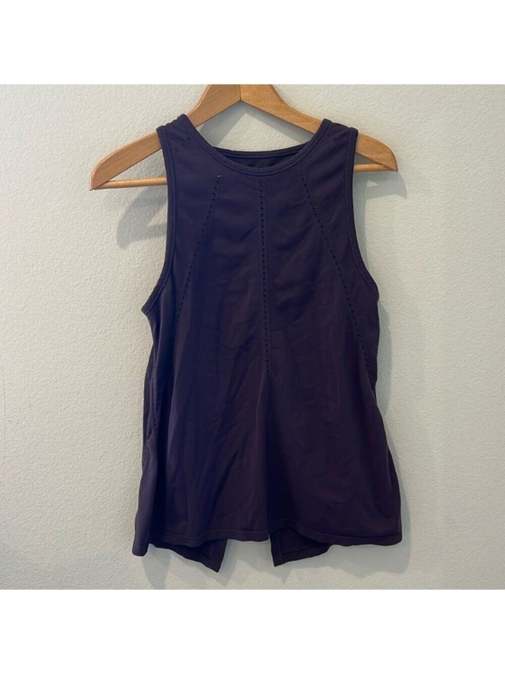 Athleta Eyelet Open Back Tank | XS‎